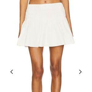 Cato Faux Leather Pleated Mini Skirt Size  L NWOT